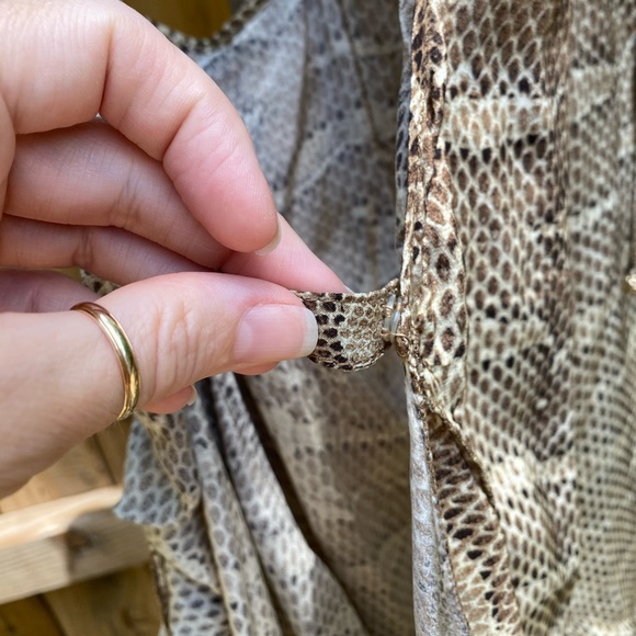 Genuine Roberto Cavalli Mini, Animal Print Wrap Dress - Picture 8 of 16